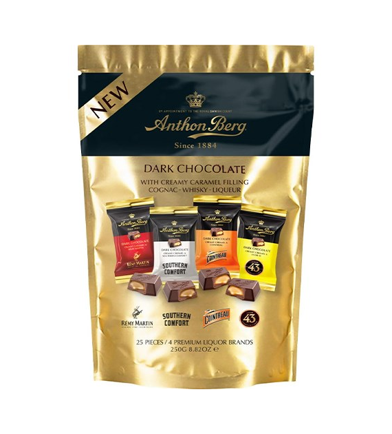 Anthon Berg Dark Chocolate Caramel Filling 250g
