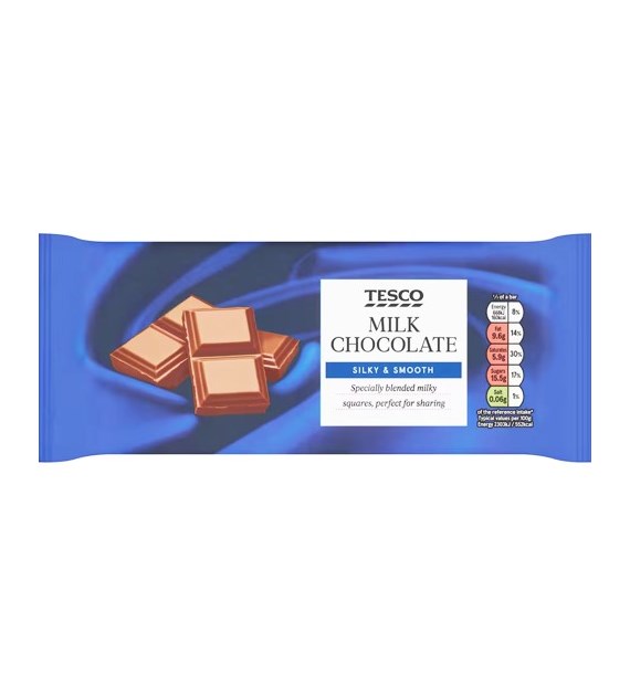 Tesco Milk Chocolate Silky & Smooth 200g