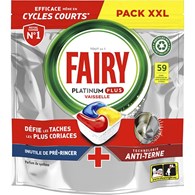 Fairy Platinum Plus Anti Terne Citron 59szt 915g