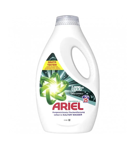 Ariel Universal+ Lenor Unstoppables Gel 25p 1,2L