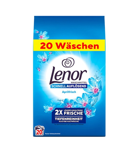 Lenor 2X Aprilfrisch Proszek 20p 1,2kg