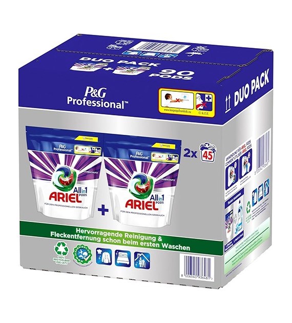 Ariel Professional All in1 Pods Color 2x45p 1,8kg