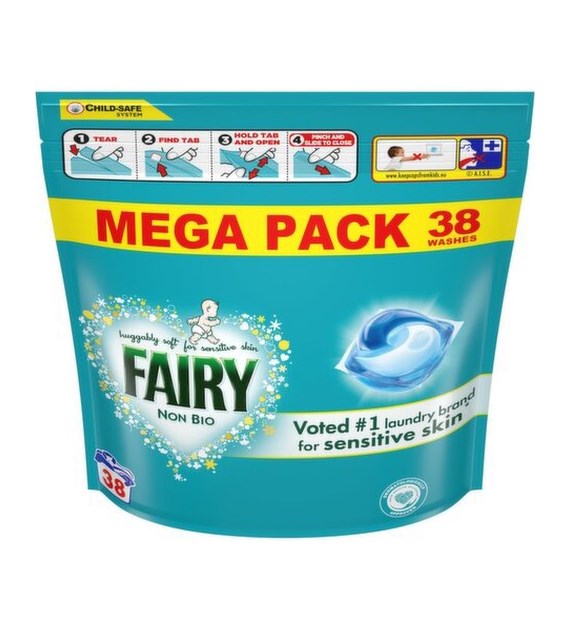 Fairy Non Bio Kapsułki 38p 877g