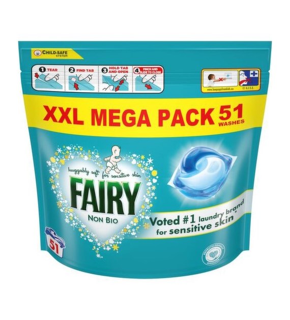 Fairy Non Bio Kapsułki 51p 1,1kg