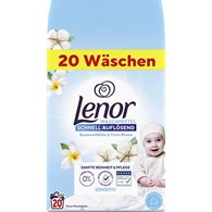 Lenor Sensitiv Baumwolle & Tiare Proszek 20p 1,2kg