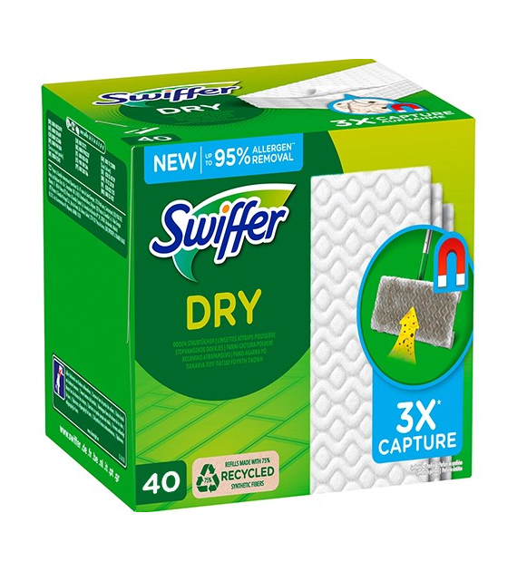 Swiffer Dry Suche Ściereczki do Mopa 40szt