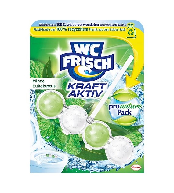 WC Frisch Kraft Aktiv Minze Eukal WC Zawieszka 50g