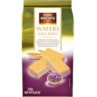 Feiny Biscuits Wafers Wild Berry Wafelki 250g
