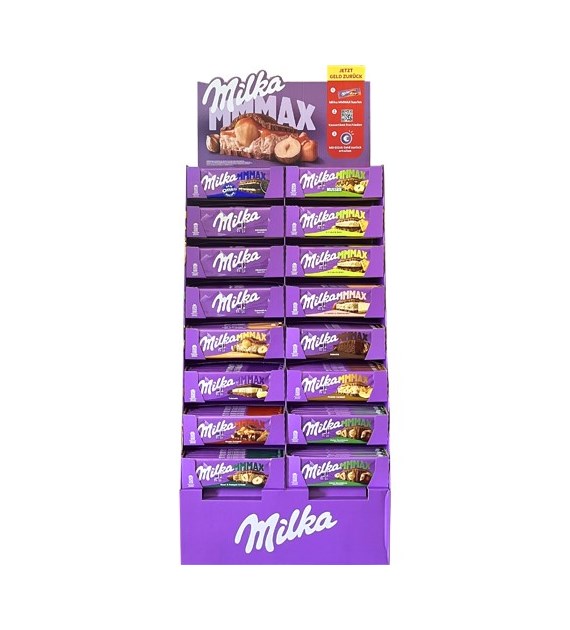 Milka Czekolada Mix 250-300g Stand 221szt