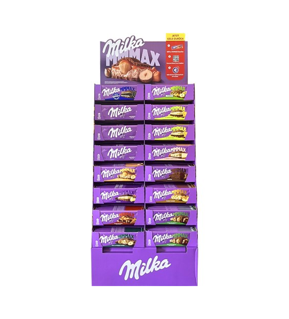 Milka Czekolada Mix 250-300g Stand 221szt