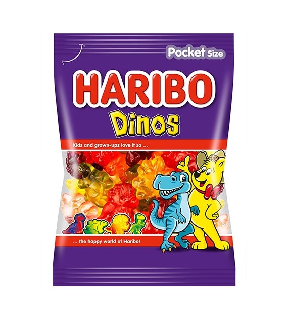Haribo Dinos Pocket Size 100g