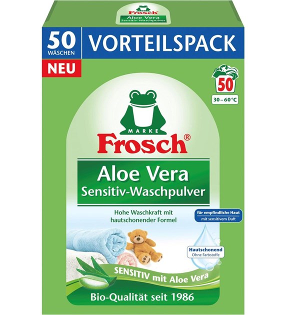 Frosch Aloe Vera Sensitive Proszek 50p 3,3kg