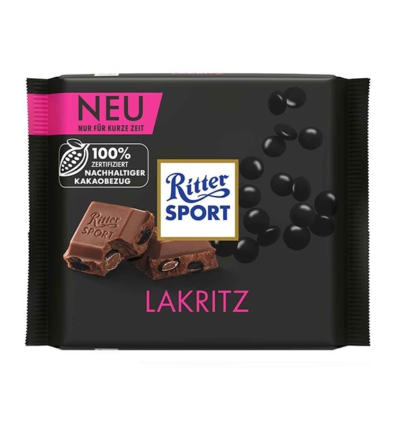 Ritter Sport Lakritz Czekolada 100g