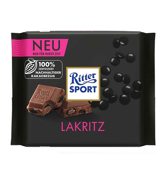 Ritter Sport Lakritz Czekolada 100g