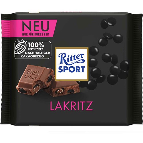 Ritter Sport Lakritz Czekolada 100g