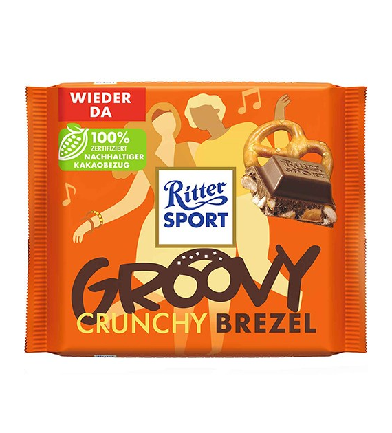 Ritter Sport Groovy Crunchy Brezel Czekolada 100g