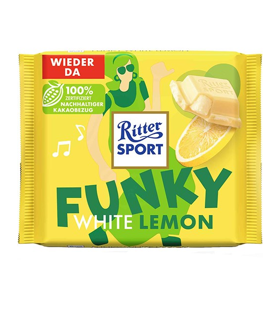 Ritter Sport Funky White Lemon Czekolada 100g