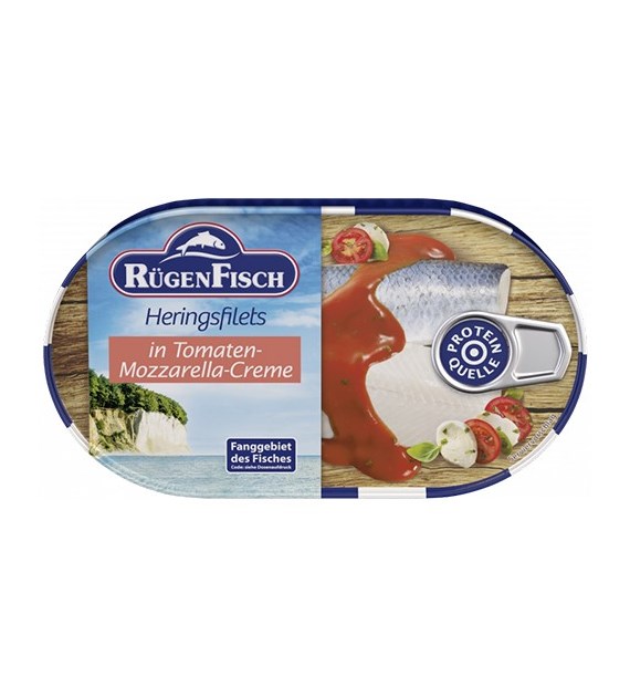 RugenFisch Heringfilets Tomaten-Mozarella 200g