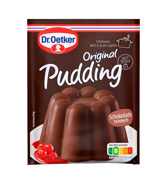 Dr.Oetker Original Pudding Feinherbe Schoko 2x48g