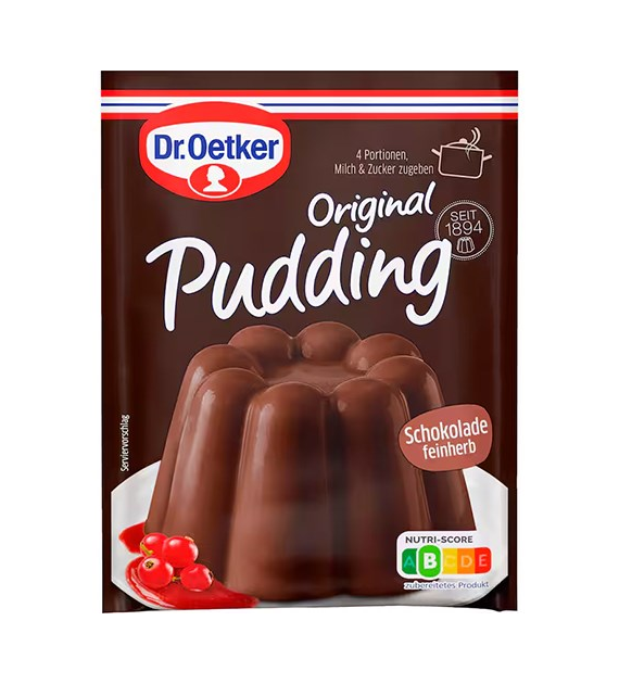 Dr.Oetker Original Pudding Feinherbe Schoko 2x48g