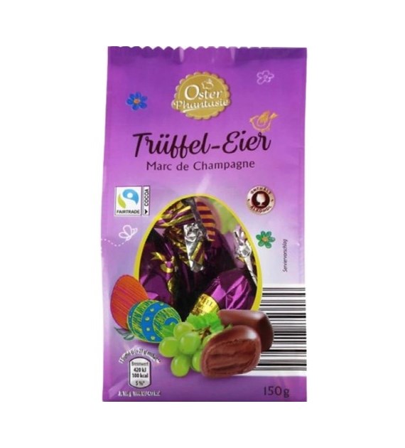 Oster Phantasie Truffel Eier Marc Champagne 150g