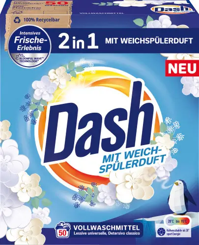 Dash Universal 2in1 Weichspuler Proszek 50p 3kg