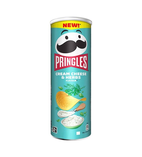 Pringles Cream Cheese & Herbs 165g