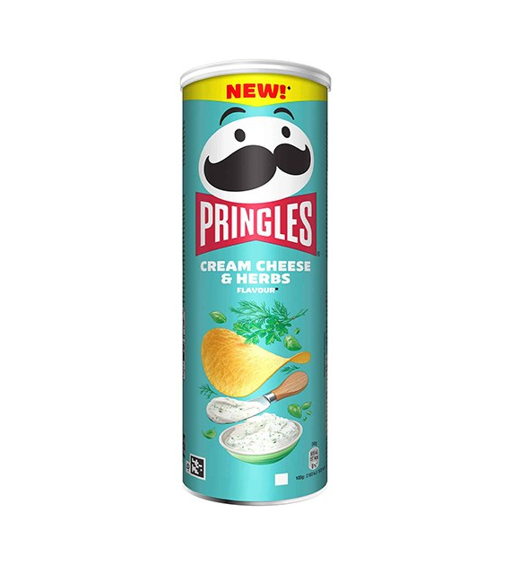 Pringles Cream Cheese & Herbs 165g