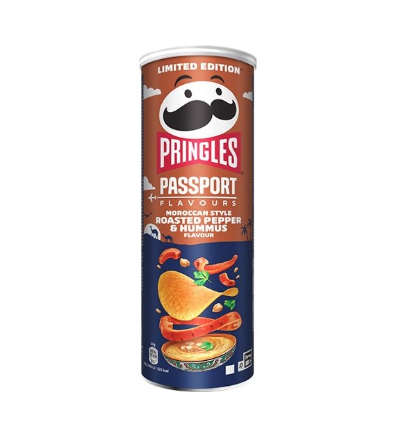 Pringles Roasted Pepper & Hummus 165g