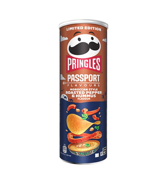 Pringles Roasted Pepper & Hummus 165g