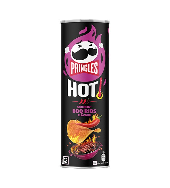 Pringles Hot Smokin' BBQ Ribs 160g