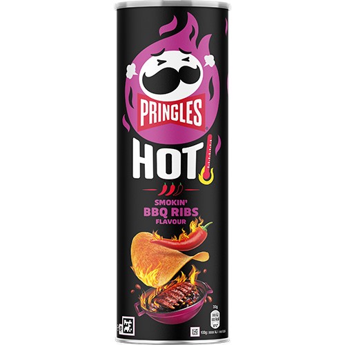 Pringles Hot Smokin' BBQ Ribs 160g