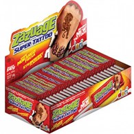 Zazuage Super Tattoo Strawberry Lizak 50szt 560g