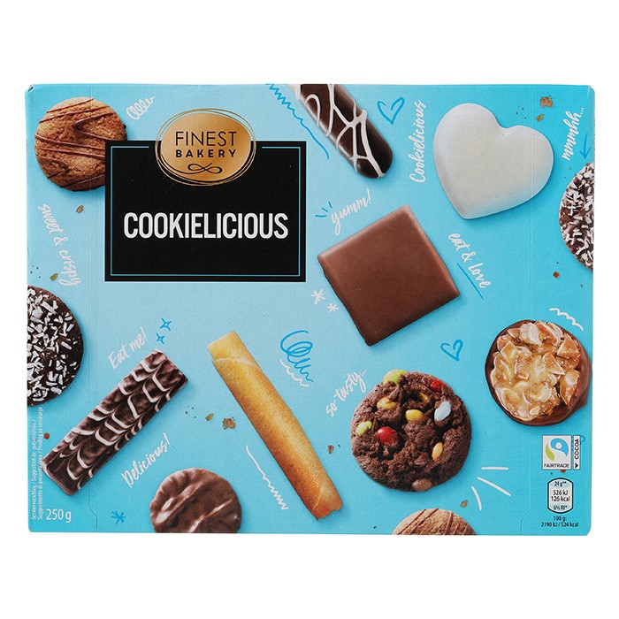 Finest Bakery Cookielicious Ciastka 250g