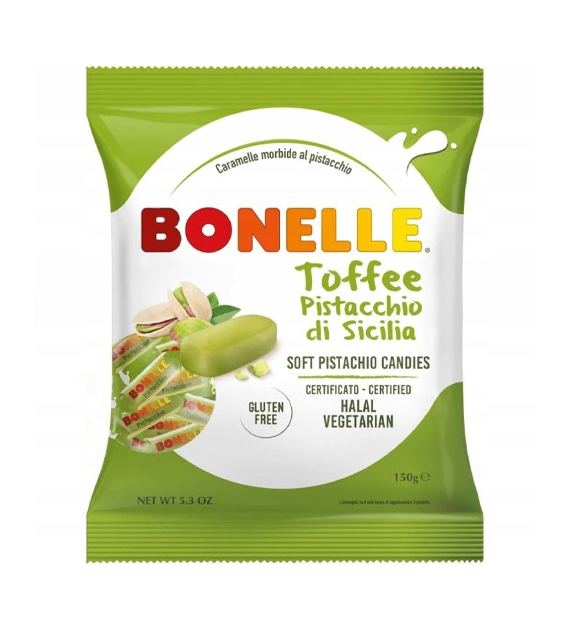 Bonelle Toffee Pistacchio di Sicilia Cukierki 150g