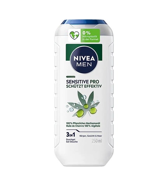 Nivea Men Sensitive Pro 3in1 Gel 250ml