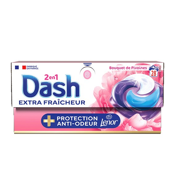 Dash 2en1 Bouquet de Pivoines Kaps 28p 669g
