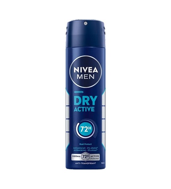 Nivea Men Dry Active Deo 150ml