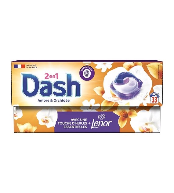 Dash 2en1 Ambre & Orchidee Kaps 33p 663g