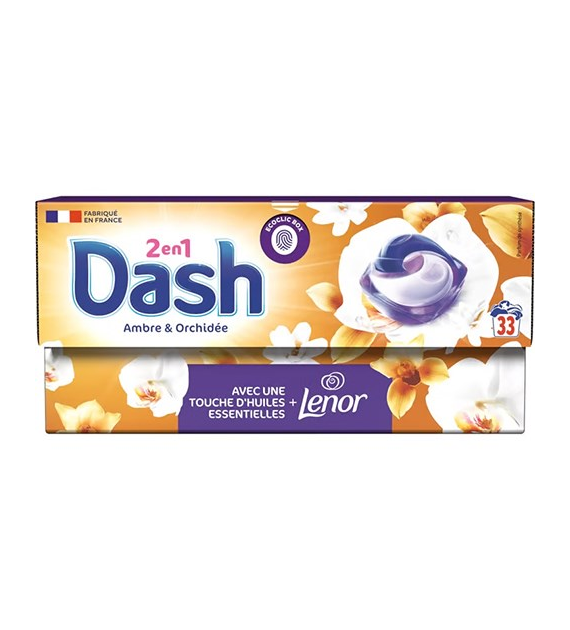 Dash 2en1 Ambre & Orchidee Kaps 33p 663g