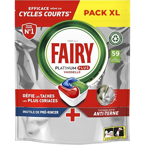 Fairy Platinum Plus Anti Terne 59szt 915g