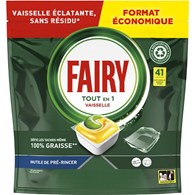 Fairy Tout en 1 Vaisselle Citron 41szt 554g