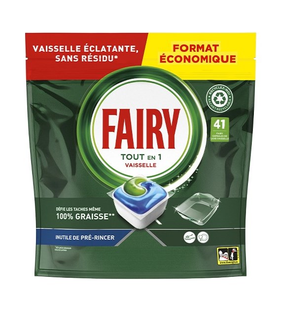 Fairy Tout en 1 Vaisselle 41szt 554g