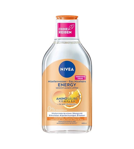 Nivea Mizellenwasser Energy Aminosaure 400ml