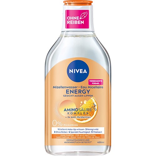 Nivea Mizellenwasser Energy Aminosaure 400ml