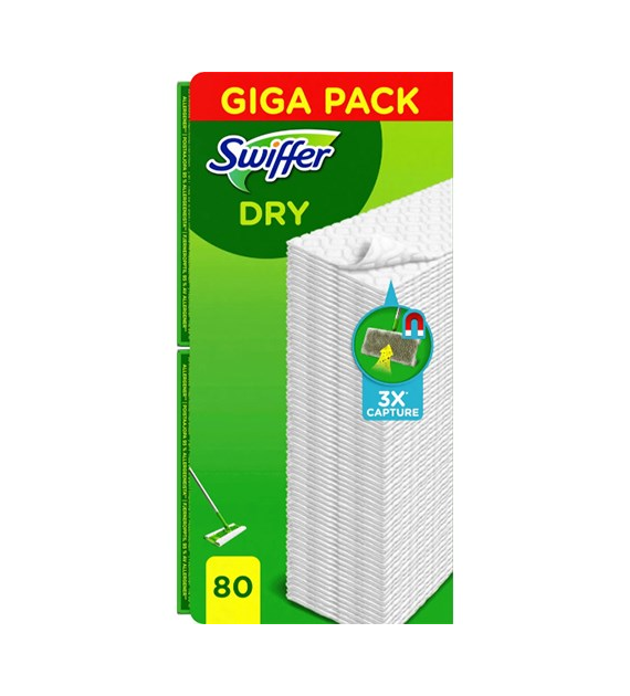 Swiffer Dry Suche Ściereczki do Mopa 80szt
