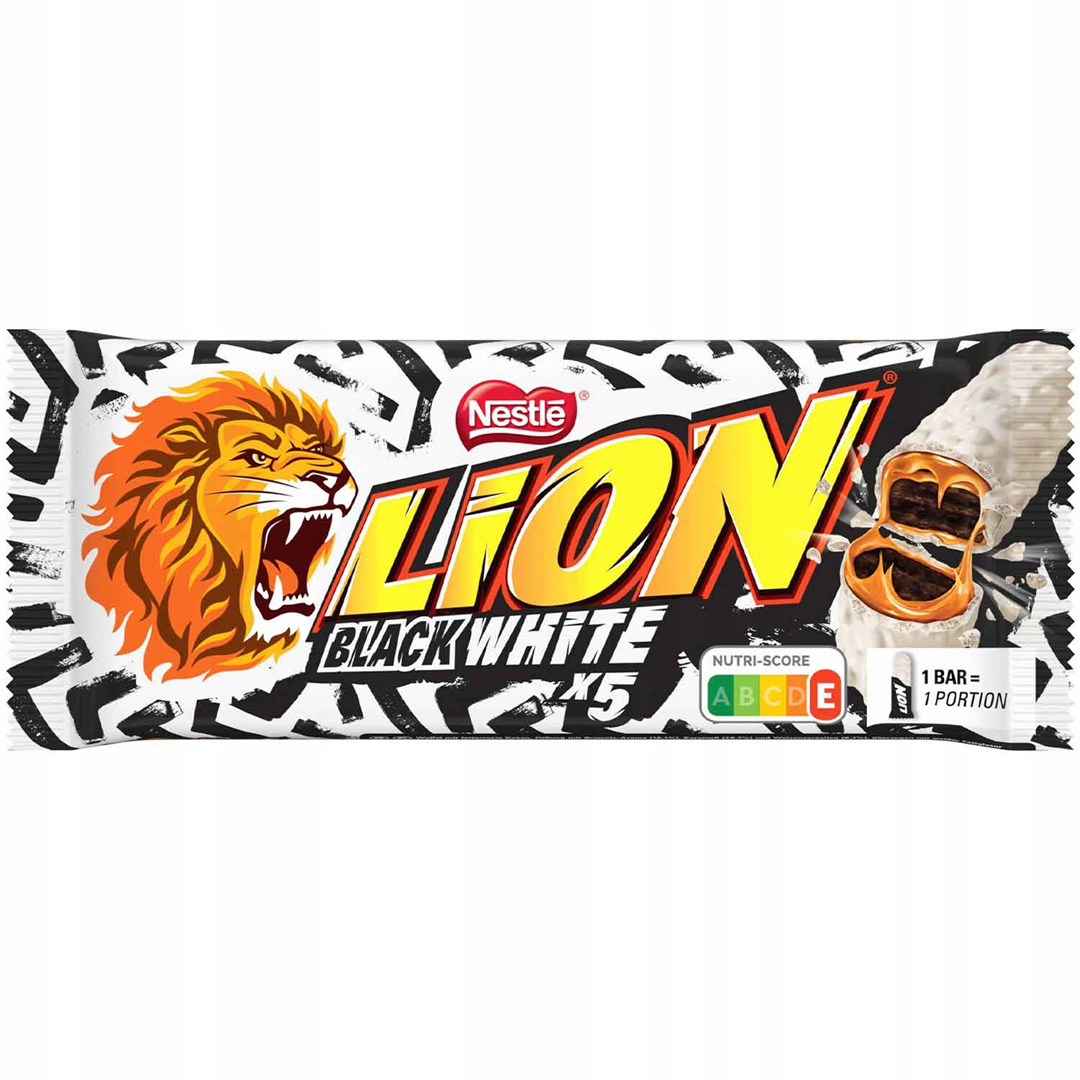 Lion Black White x5 Baton 150g