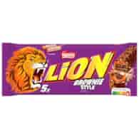 Lion Brownie Style Baton 5szt 150g