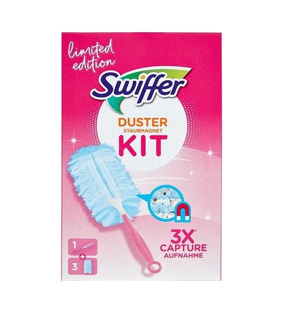 Swiffer Duster Staubmagnet Kit Zestaw Limited 3szt