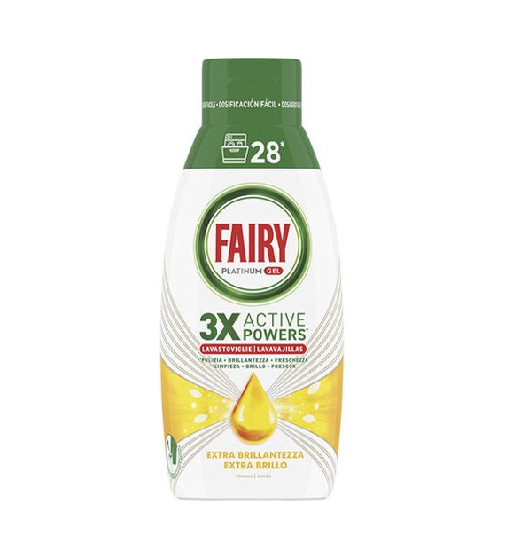 Fairy Platinum Gel 28 Cykli 504ml